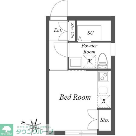 PASEO SANGENJAYA EAST WESTの物件間取画像